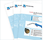 Ver Catálogo de la serie Top 2000 de antorchas manuales enfriadas por aire de TBi Industries